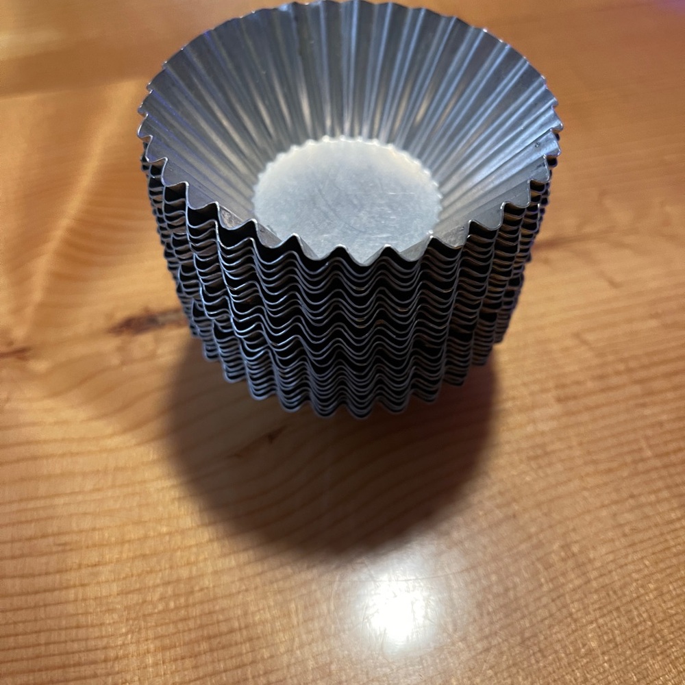 24 Vintage Reusable Tart Molds